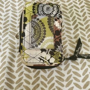 Vera Bradley Cocoa Moss Wallet/Wristlet